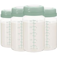 MACH-For Fridge Compatible 4Pcs 10Oz For Momcozy 22Oz Breast Milk Storage Bottle, Cooler, Collection Container