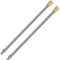 High-Quality Stainless Steel Pressure Washer Extension Wand With Quick Connect (1/4 Inch) – Heavy-Duty Upgrade