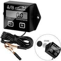 AliExpress kebidumei Digital Motor Speedmeter Engine Hour Meter Tachometer Gauge RPM LCD Display Gasoline 2/4 Stroke For Bike Motorcycle Accessories