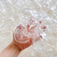 DIY Empty Ball Shell for Handmade Squishy Toy Clear Soft Rubber Skin for Maltose Squeeze Ball Creative Stress Relief Toy