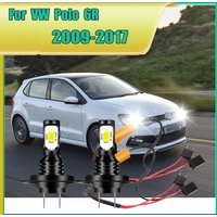 12V 24V 6000K White H7 499 LED Lamp for Auto Headlight For Volkswagen VW Polo 6R 2009 2010 2011 2012 2013 2014 2015 2016 2017