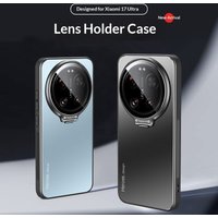 For Xiaomi 17 Ultra Case Luxury full-coverage magnetic lens holder Cover For Mi Xiaomi17 Ultra Shockproof Bumper Funda