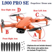 L900 Pro SE Mini Drone Original Propellers Spare Part for L900pro se Paddles Drone Arm Replacement Accessories