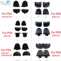 YuXi For PS5 V1 V2 V3 L2 R2 L1 R1 Trigger Button Key With Springs Repair Part for PS4 JDM JDS 001 011 030 040 050 055 Controller