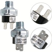 1/4-18 NPT Male Air Pressure Control Switch 20A-Air Compressor Valve Switch Equipment-Pneumatic Parts 110-140PSI 120-150PSI