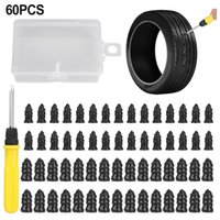 60/84/100Pcs Car Tire Repair Screws Tire Repair Rubber Nail Kit Tire Screw Repair Kit For Vehicles Trucks ATVs Motorcycles Bike