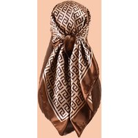 High Quality Silk Scarf Scarf Top Headwraps Women Four Seasons Hair Scarves Hijab Foulard Luxury Bandana Femme Headscarf 90*90cm