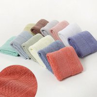 Square Scarf Dry Body Wash Cloths Extreme Comfort Cotton Antibacterial Absorbent Face Towel