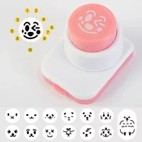 DIY Rice Ball Molds Seaweed Nori Punch Cutter Smile Face Cartoon Rice Ball Onigiri Mould Embossing Device Sushi Mold Bento Decor