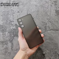 0.3mm Ultra Thin Hard Soft Case For samsung galaxy s23 s24 s25 s26 ultra thin Matte PP Back Cover