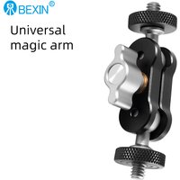 Universal Adjustment Magic Arm Aluminum Alloy Universal Bracket Live Fill Light External 1/4 Interface Strange Hand