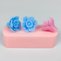 3D Narcissus Flower Mold, 3D Bloom, Wedding Cake, Silicone Molds, DIY Soap Making, Cupcake, Candy Decoration Craft, HC0669