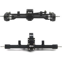 Hot Team S11 Ultimate Axle with Brass Tungsten Steel Steering Knuckles +11mm Counterweight Front and Rear Axle for SCX24 RC cars image 4