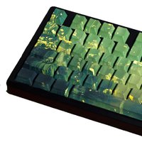 JCM Keycaps Dye-Sub Double Print PBT Side light Cherry Profile Midsummer DE/FR/KR/RU/JP/ES/AR For Mechanical Keyboard ISO Layout