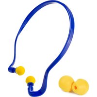 1/5/10PcsSoft Silicone Head-mounted Earplugs Blue Yellow Protector Anti-Noise Earmuff Sleeping Working Noise Reduction Ear Plugs
