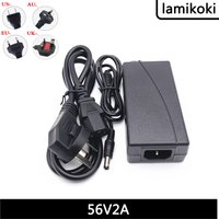 56V 2A Switching Power Adapter 2000ma 56V POE Switch Monitoring Video Recorder Power Supply Foot Security