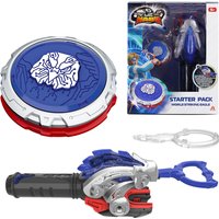 Infinity Nado 6Battling Toys, Battle Set with Spinning Top & String Launcher, Metal Spinning Tops Boy Toys Kids Gifts, Starter P