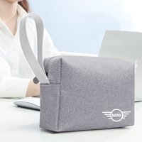 Travel Cable Storage Pouch Carry Case Waterproof Storage Bags Sticker For Mini Cooper S R55 R56 R50 R53 R60 F55 F56 Countryman