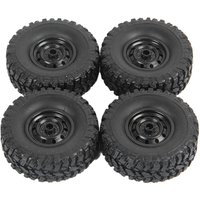 4Pcs 65mm Tire Tyres Wheel for MN D90 D99S MN-90 MN91 MN98 MN99S WPL C14 C24 C24-1 C34 B14 B24 B36 RC Car Upgrade Parts