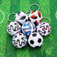 New Soccer Favors Key Chain,Football Keychains,Soccer Ball Keychain for Boys,Backpack Charm Pendant Key Chains