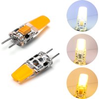 5W Mini GY6.35 LED Silicone Crystal Light Bulbs AC/DC 12V 1508 No Flicker Cold Warm White Replace Halogen 50W Chandelier Lamps