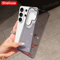 S26 Ultra Case Shelluxe Luxury Magnetic Transparent PC Cover For Samsung Galaxy S26 S25 S24 Ultra S23 Plus S22 FE 5G Hard Cases