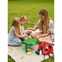 Ladybug Insects Building Blocks Toys Set - Long-Lasting Play for Kids, Great Collectible Models Dragonfly Mantis Housefly & More