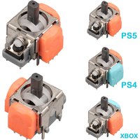 2pcs 2nd Generation TMR Electromagnetic Joystick DS13 MAX 3D Analog Stick Rocker for PS5 for PS4 Xbox for Gamepad Controller