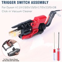 Trigger Switch Assembly Replacement for Dyson V11 SV14 Click-in Battery Type Vacuum Cleaner Power Switch Button Repair Parts