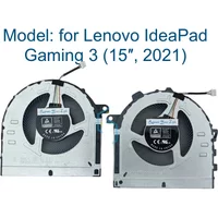 CPU GPU Cooling Fan For Lenovo IdeaPad Gaming 3 15IHU6 15ACH6 Laptop 82K1 82K2 82MG 82MJ, Cooler Fan FNLX FNLY DFS5M325063B1H