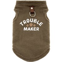 TROUBLE MAKER High Quality Pet Dog Clothe Dog Coat Winter Dog Pet Jacket Vest Cozy Warm Pet Outfit Clothing Small Medium Dogs