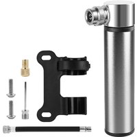 AliExpress DOMEN Bicycle Mini Pump Portable Aluminum Alloy Bicycle Hand Air Pump Schrader Presta Valve Mouth Universal Handheld Air Pump