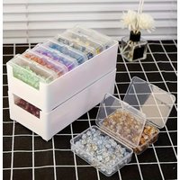 8Pcs Data Cable Storage Box, Household Mobile Phone Charger Separated Storage Box, Desktop Cable Organizer Multi-Functional Sundry Storage, Jewelry Card Collection Storage Box, Charging Cable Charger