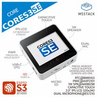M5Stack Official CoreS3 SE IoT Controller w/o Battery Bottom ESP32 Dvelopment kit