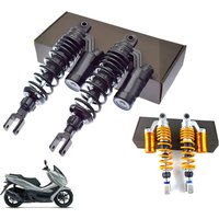 320-360mm Adjustable Damping Motorcycle Rear Shock Absorber For Honda Suzuki Yamaha N/Xmax Aerox RSZ PCX125/150 Scooter ATV Quad