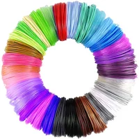 Amazing Selection of Thirty Colorful For PLA Filaments Perfectly Suited for All Your Artistic Needs Measures Five Meters Long