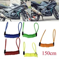 150cm Bicycle Security Cable Lock Anti-Theft Rope Alarm Lock for Bikes and Motorcycles Durable Protection