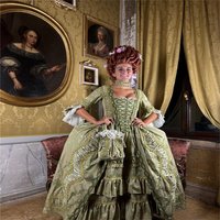 1700s Marie Antoinette Rococo Baroque Duchess Dress Renaissance French Queen A La Francaise Ball Gown