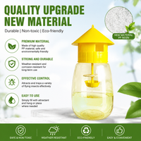 Reusable Hanging Fly Wasp Insect Traps Outdoor Garden Orchard Asian Hornet Catcher Fruit Fly Catcher Pest Control Tools