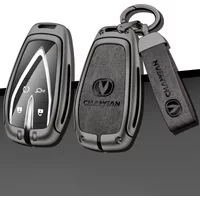 Zinc Alloy Car Key Case Cover for Changan Eado Unit CS35plus CS55plus CS75plus Smart Protected Keychains Interior Accessories