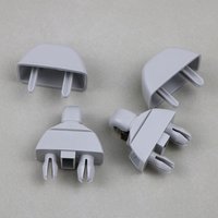 6R0857561 Grey Plastic Sun Visor Clip Hook Holder For VW Polo 6R Passat B7 UP Octavia Rapid Citigo 6RD857561