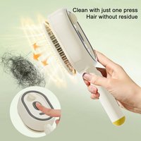 2-In-1 Electric Spray Hair Brush Misting Hair Brush with Water Spray Reduce Frizz Anti-Static Retractable Steam Massage Comb