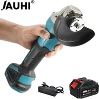 125 mm 20000 U/min bürstenloser kabelloser elektrischer Winkelschleifer, wiederaufladbar, 4-Gang-Schleifschneidemaschine für Makita 18 V-Akku