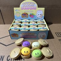 Blind Box 5cm Simulated Dumpling Squishy Relaxing Relieve Anxiety Antistress Enhance Happiness Rebound Squeeze Reliever Toys