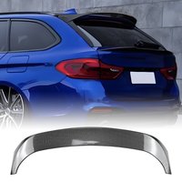 Aileron de toit arrière en fibre de carbone/noir brillant pour BMW Série 5 G31 Break Touring 2018-2023