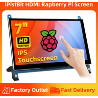 Ekran Raspberry Pi 7 cali, wyświetlacz IPS TFT LCD HDMI z ekranem dotykowym, monitor 1024*600