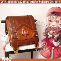 Game Genshin Impact Spark Knight Cute Backpack Anime Project Klee Shoulder Bags Lolita Klee Preppy Commuter Bag Halloween