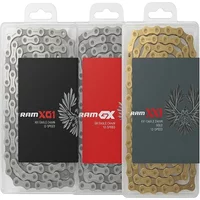 AliExpress NONE X01 XX1 GX RE Eagle 11S/12S/13S Silver Gold Vibrant Colors MTB Road Bike Chain with Power Lock Link Original Bicycle Parts