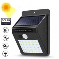 Gorąca sprzedaż 20 ~ 30 LED lampa słoneczna bezprzewodowy czujnik wodoodporna słoneczna kinkiet ruch zewnętrzny reflektory do dekoracji ogrodu