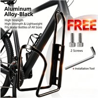 AliExpress NONE 4Pcs Set Aluminum Alloy Bike Water Bottle Holder - Durable Cage Mount for Mountain and Folding Bikes, Easy Access Drink Solution